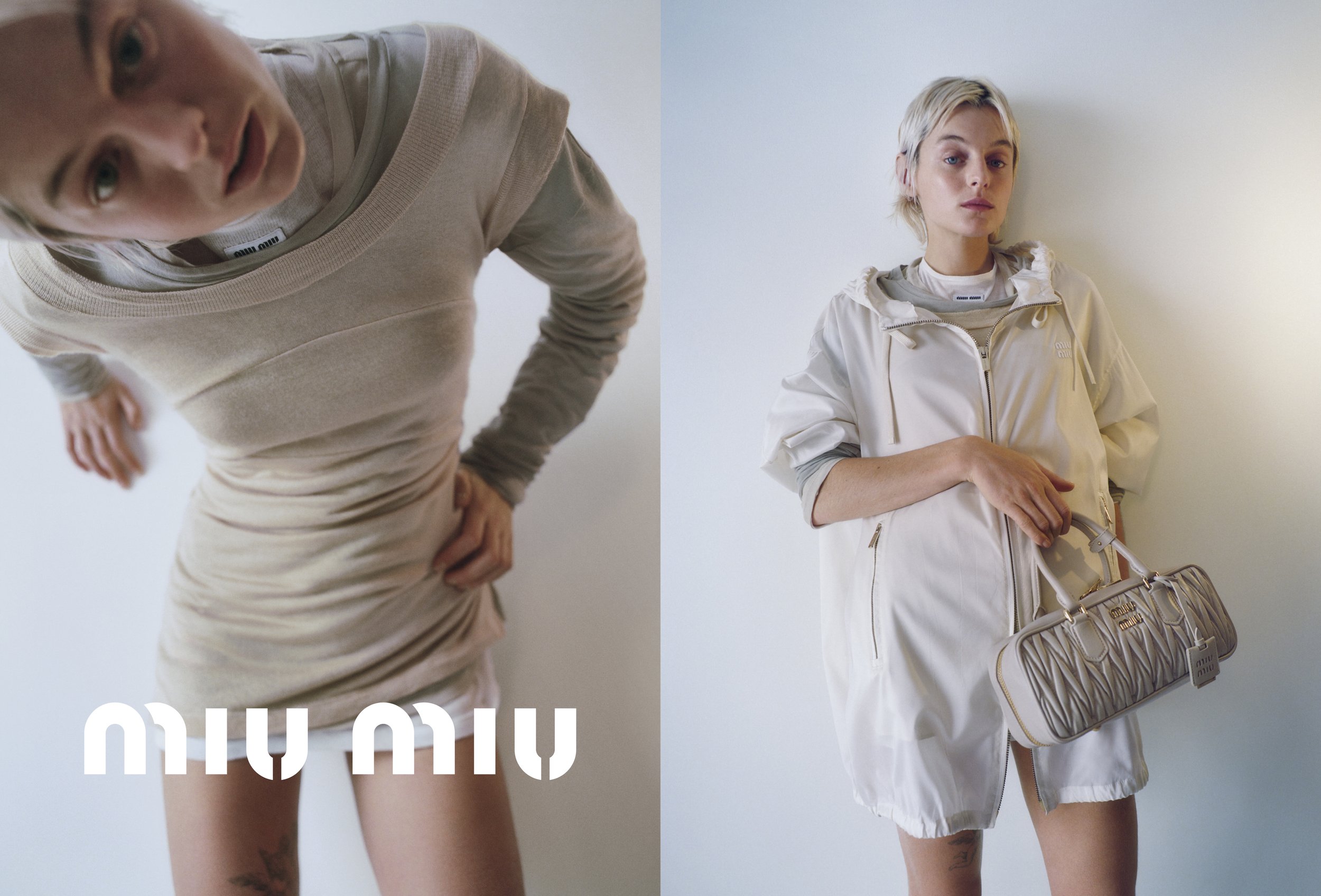 MIU MIU SS 2023 CAMPAIGN — MIU MIU SS 2023 CAMPAIGN —